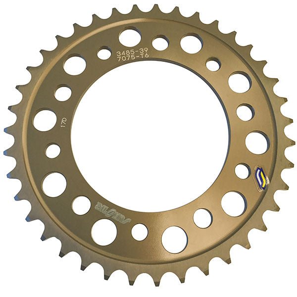 SUNSTAR SPROCKETS WORKS TRIPLESTAR ALUMINUM REAR SPROCKET (5 - 348539) - DRIVEN Canada's Powersports 5 - 348539