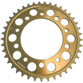 SUNSTAR SPROCKETS WORKS TRIPLESTAR ALUMINUM REAR SPROCKET (5 - 348541) - DRIVEN Canada's Powersports 5 - 348541
