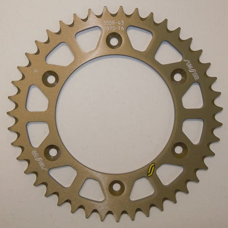 SUNSTAR SPROCKETS WORKS TRIPLESTAR ALUMINUM REAR SPROCKET (5 - 355943) - DRIVEN Canada's Powersports 8400191046165 - 355943