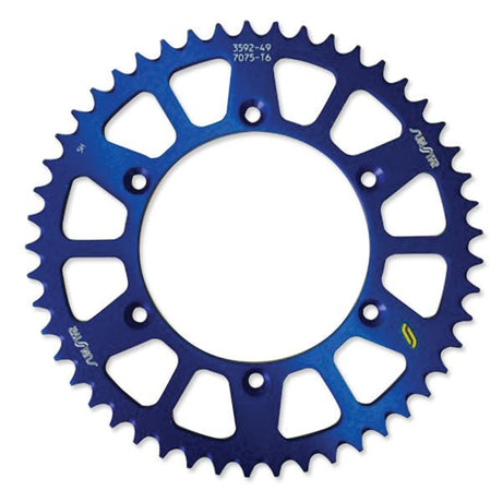 SUNSTAR SPROCKETS WORKS TRIPLESTAR ALUMINUM REAR SPROCKET (5 - 359249BL) - DRIVEN Canada's Powersports 8400191094375 - 359249BL