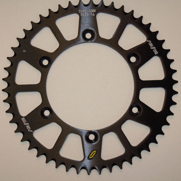 SUNSTAR SPROCKETS WORKS TRIPLESTAR ALUMINUM REAR SPROCKET (5 - 359251BK) - DRIVEN Canada's Powersports 8400191045485 - 359251BK