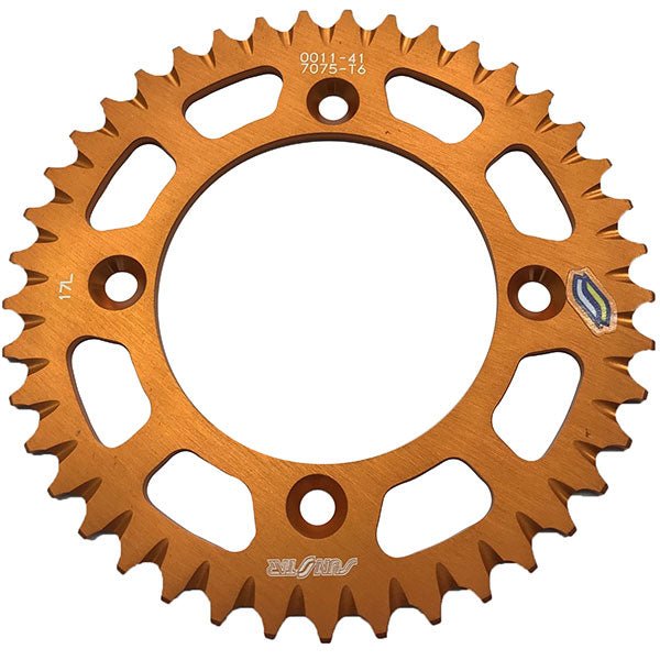 SUNSTAR SPROCKETS WORKS TRIPLESTAR ALUMINUM REAR SPROCKETS (5 - 001141OR) - DRIVEN Canada's Powersports 5 - 001141OR