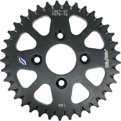 SUNSTAR SPROCKETS WORKS TRIPLESTAR ALUMINUM REAR SPROCKETS (5 - 145737BK) - DRIVEN Canada's Powersports 5 - 145737BK