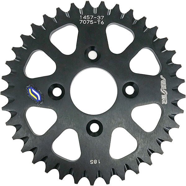 SUNSTAR SPROCKETS WORKS TRIPLESTAR ALUMINUM REAR SPROCKETS (5 - 145737BK) - DRIVEN Canada's Powersports 5 - 145737BK