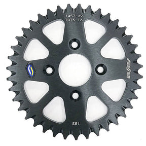 SUNSTAR SPROCKETS WORKS TRIPLESTAR ALUMINUM REAR SPROCKETS (5 - 145739BK) - DRIVEN Canada's Powersports 5 - 145739BK