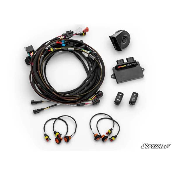 SUPER ATV SATV AC TURN SIGNAL KIT CAN - AM (TSK - CA - DEF4 - 008 - M) - DRIVEN Canada's Powersports TSK - CA - DEF4 - 008 - M