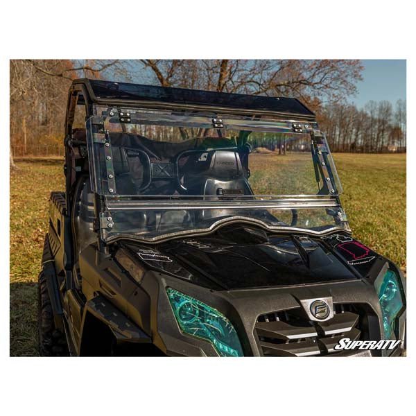 SUPER ATV SATV FLIP WINDSHIELD CFMOTO (FWS - CF - UF800 - 70) - DRIVEN Canada's Powersports FWS - CF - UF800 - 70