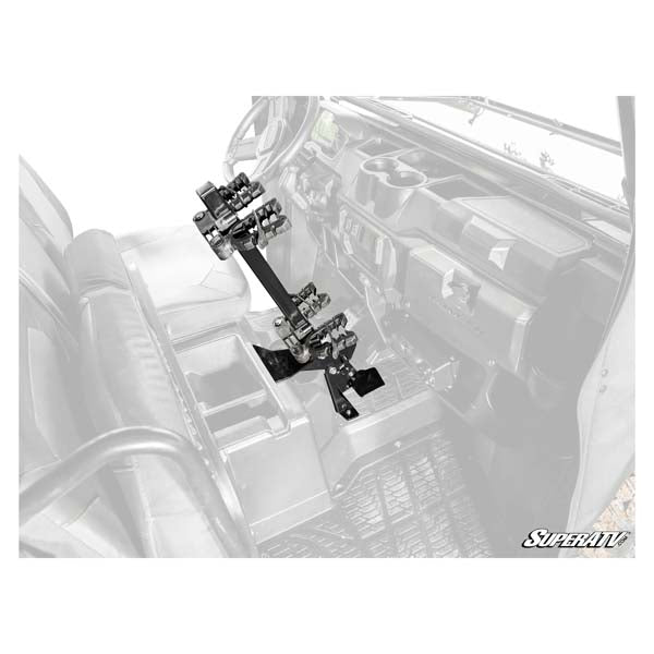 SUPER ATV SATV FLOOR MOUNT GUN HOLDR POL (FMGH - P - RAN1K - 00) - DRIVEN Canada's Powersports FMGH - P - RAN1K - 00