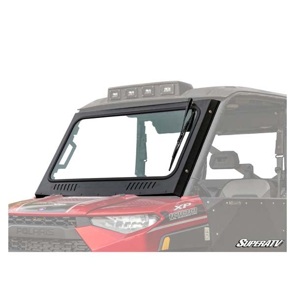 SUPER ATV SATV GLASS WINDSHIELD POLARIS (GWS - P - RAN1K - S - 01 - M) - DRIVEN Canada's Powersports GWS - P - RAN1K - S - 01 - M
