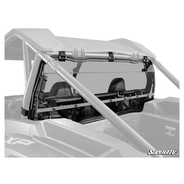 SUPER ATV SATV REAR WINDSHIELD POLARIS (RWS - P - RZRXP - 76) - DRIVEN Canada's Powersports RWS - P - RZRXP - 76