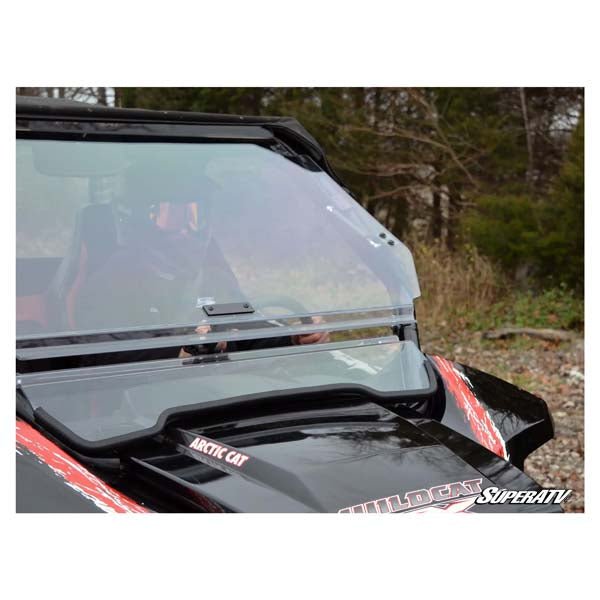 SUPER ATV SATV SR FLIP WINDSHIELD AC (FWS - AC - WC - 70) - DRIVEN Canada's Powersports FWS - AC - WC - 70