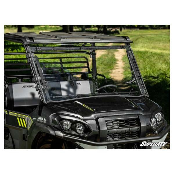 SUPER ATV SATV SR FLIP WINDSHIELD KAW (FWS - K - MULE - FXT - 70) - DRIVEN Canada's Powersports FWS - K - MULE - FXT - 70