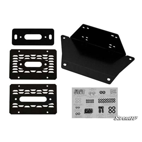 SUPER ATV SATV WINCH MOUNT POLARIS (WM - P - RAN900 - 13 - 00100) - DRIVEN Canada's Powersports WM - P - RAN900 - 13 - 00100