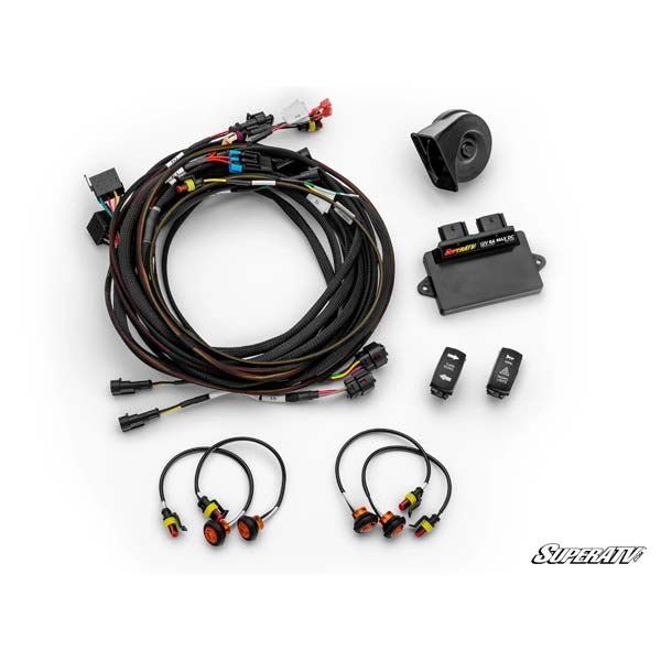 SUPER ATV SUPERATV CAN - AM DEFENDER DELUXE SELF - CANCELING TURN SIGNAL KIT (TSK - CA - DEF4 - 007 - M) - DRIVEN Canada's Powersports TSK - CA - DEF4 - 007 - M