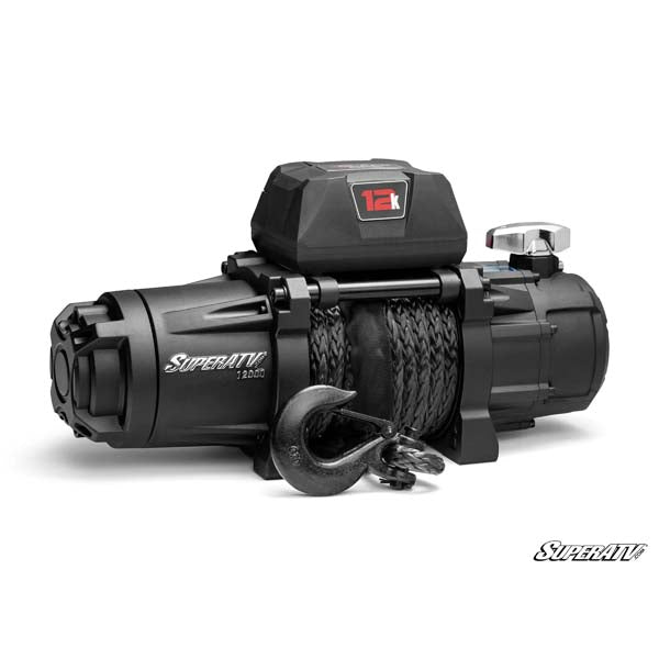 SUPER ATV SUPERATV UTV/ATV BLACK OPS WINCH (WN - 12000) - DRIVEN Canada's Powersports WN - 12000