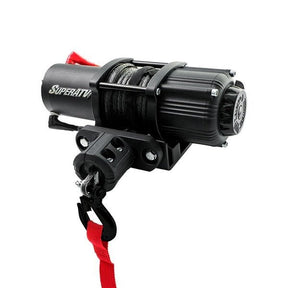 SUPERATV 2500 LBS WINCH KIT WITH WIRELESS REMOTE & SYNTHETIC ROPE - Driven Powersports Inc.9999999988WN2500