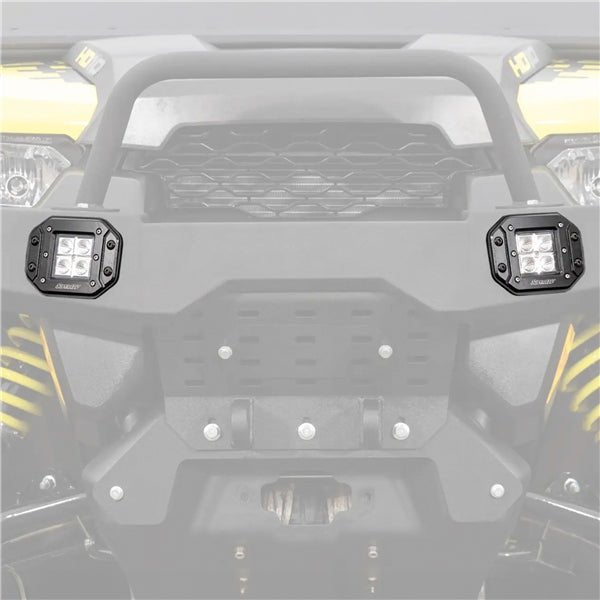 SUPERATV 3” LED RECESSED CUBE LIGHTS (LB3RL001) - DRIVEN Canada's Powersports 882834057517LB3RL001