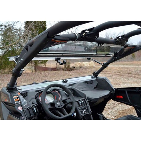 SUPERATV FLIP UP WINDSHIELD (FWSCAX370) - Driven Powersports Inc.9999999988FWSCAX370