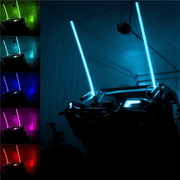 SuperATV LED Whip Lights - DRIVEN Canada's Powersports 9999999988WL5001006V