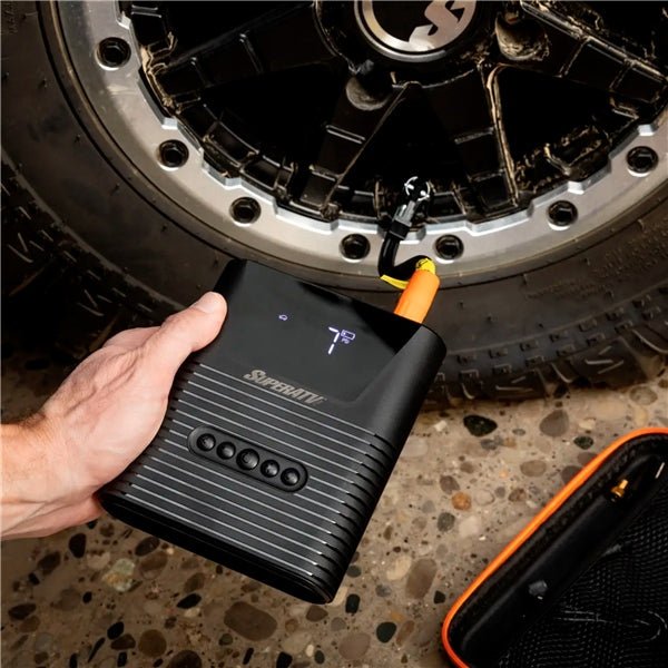 SUPERATV PORTABLE BATTERY + AIR COMPRESSOR KIT (BCCU001) - DRIVEN Canada's Powersports 882834057043BCCU001