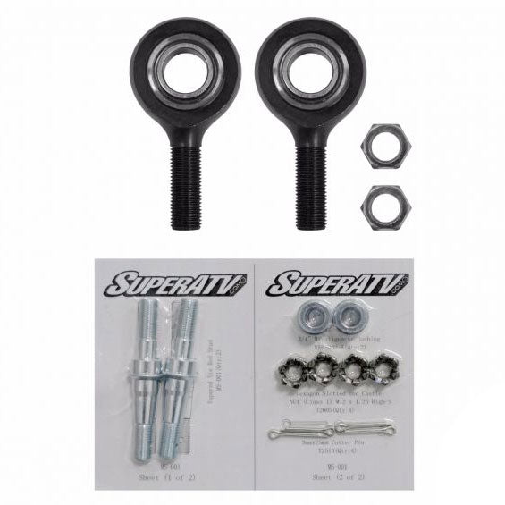 SUPERATV REPLACEMENT TIE ROD END HD (TRERP003) - DRIVEN Canada's Powersports 9999999988TRERP003