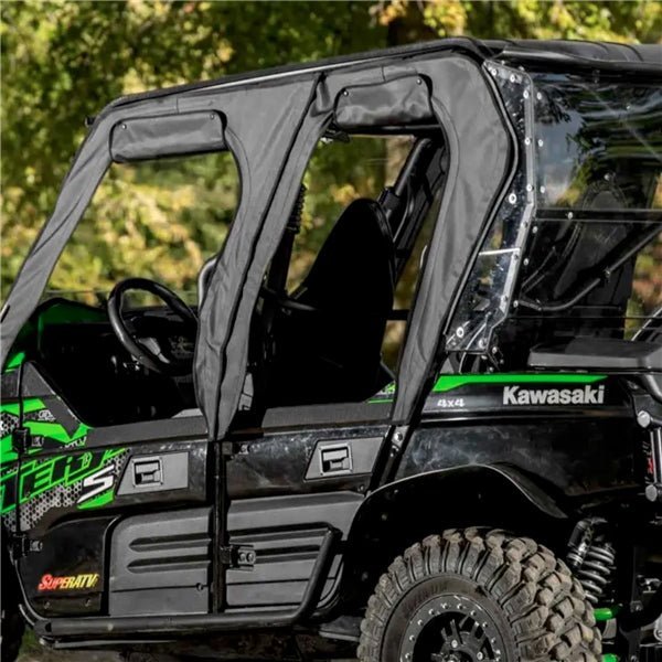 SUPERATV SOFT CAB ENCLOSURE UPPER DOORS (SEKTRX4001) - Driven Powersports Inc.9999999988SEKTRX4001