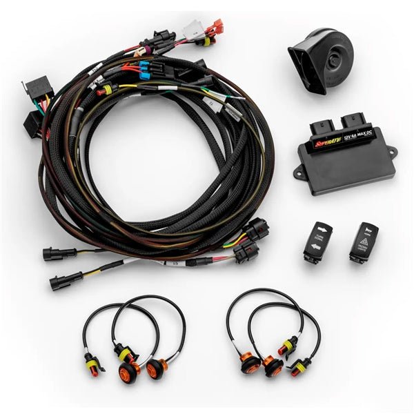 SUPERATV TURN SIGNAL KIT LED STRIP LIGHT 12" C - AM (TSKCADEF4007K12) - DRIVEN Canada's Powersports 882834045859TSKCADEF4007K12