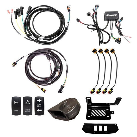 SUPERATV TURN SIGNAL KIT LED STRIP LIGHT 6" C - AM (TSKCACOM004K6) - DRIVEN Canada's Powersports 882834045842TSKCACOM004K6