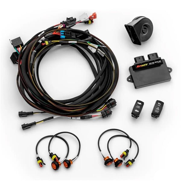 SUPERATV TURN SIGNAL KIT LED STRIP LIGHT 6" C - AM (TSKCADEF4008K6) - DRIVEN Canada's Powersports 882834045880TSKCADEF4008K6