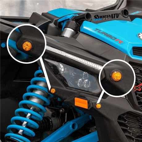 SUPERATV TURN SIGNAL KIT STANDARD (TSKCAX3003) - DRIVEN Canada's Powersports 9999999988TSKCAX3003