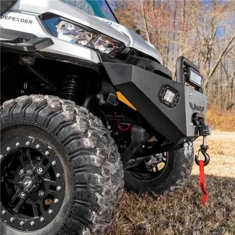 SuperATV Winch Ready Bumper With Light Bar - DRIVEN Canada's Powersports 779421183585FBGCADEF003LB12RL