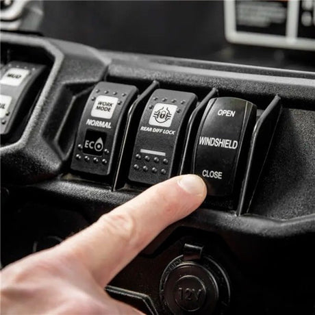 SuperATV Windshield Flip C - AM (PFWSCADEF70) - DRIVEN Canada's Powersports 779421024901PFWSCADEF70