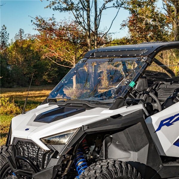 SuperATV Windshield Flip Up CLR Scratch Resis POL - DRIVEN Canada's Powersports 9999999988FWSPPROXP70