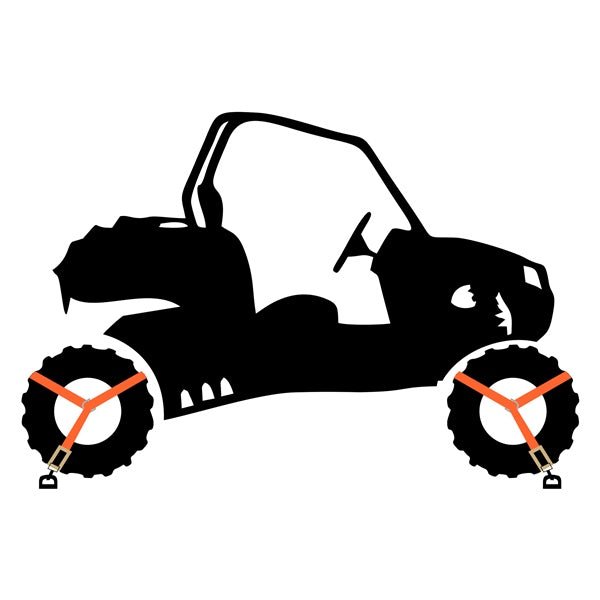 SUPERCLAMP STRAP KIT ATV/UTV QTY4 (9000 ATV TIE DOWN) - Driven Powersports Inc.7137572954759000 ATV TIE DOWN