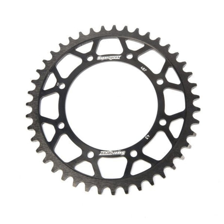 SUPERSPROX SPROCKET REAR STEEL 43T (RFE - 487 - 43 - BLK) - Driven Powersports Inc.8592165115306RFE - 487 - 43 - BLK