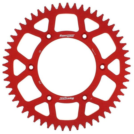 Supersprox MX Aluminium Rear Drive Sprocket - DRIVEN Canada's Powersports 8592165085418RAL-210-53-RED