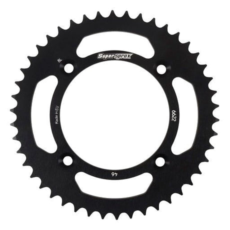 Supersprox MX Aluminium Rear Drive Sprocket - DRIVEN Canada's Powersports 8592165136233RAL-6622-46-BLK
