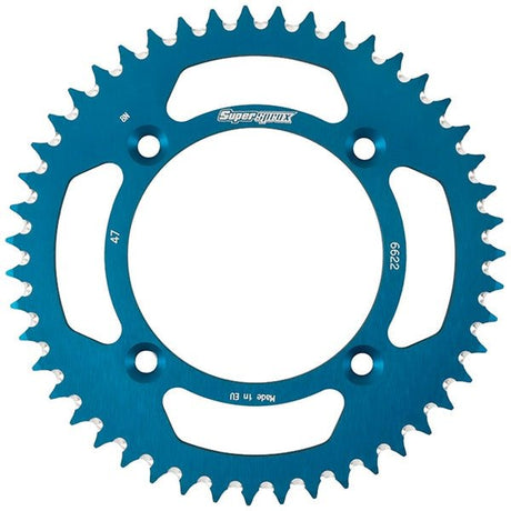 Supersprox MX Aluminium Rear Drive Sprocket - DRIVEN Canada's Powersports 8592165136257RAL-6622-47-BLU
