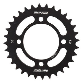Supersprox MX Aluminium Rear Drive Sprocket - DRIVEN Canada's Powersports 8592165035468RAL-834-32-BLK