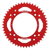 SUPERSPROX MX ALUMINIUM REAR DRIVE SPROCKET - DRIVEN Canada's Powersports 8592165087337RAL - 209 - 49 - RED