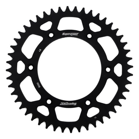 SUPERSPROX MX ALUMINIUM REAR DRIVE SPROCKET - DRIVEN Canada's Powersports 8592165108353RAL - 8000 - 48 - BLK