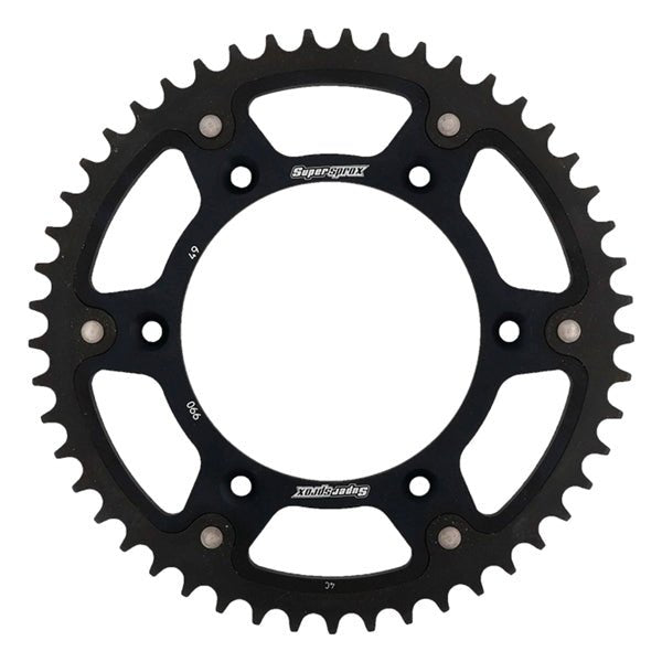 SUPERSPROX MX STEALTH REAR DRIVE SPROCKET - DRIVEN Canada's Powersports 8592165044057RST - 990 - 49 - BLK