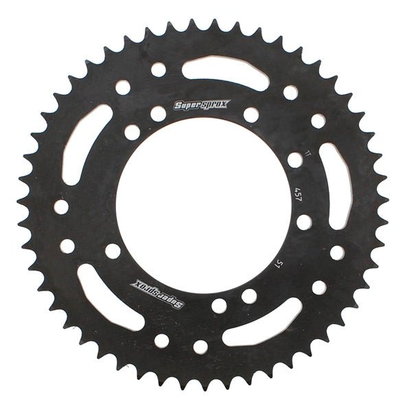 SUPERSPROX MX STEEL REAR DRIVE SPROCKET (RFE - 457 - 51 - BLK) - Driven Powersports Inc.8592165078168RFE - 457 - 51 - BLK