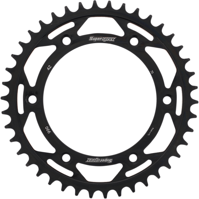 SUPERSPROX - RFE - 990 - 42 - BLK - SPROCKET REAR STEEL 42T - Driven Powersports Inc.8592165088976RFE - 990 - 42 - BLK