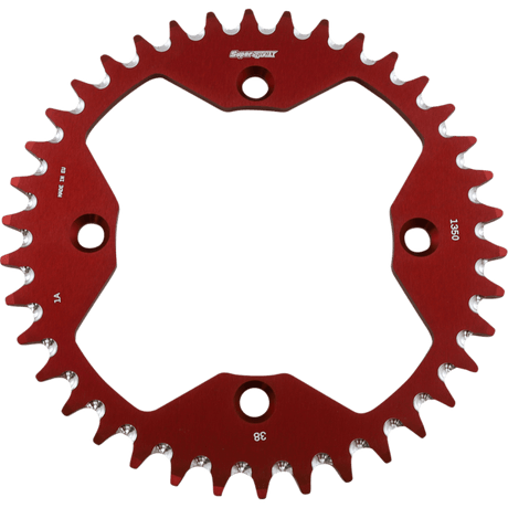 Supersprox Spkt Rear Alloy 38T - DRIVEN Canada's Powersports RAL-1350-38-RED