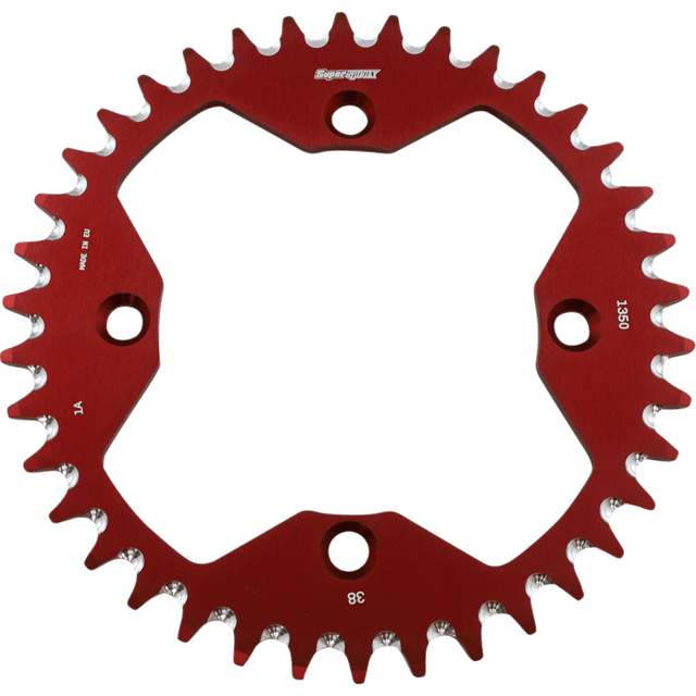 Supersprox Spkt Rear Alloy 38T - DRIVEN Canada's Powersports RAL-1350-38-RED