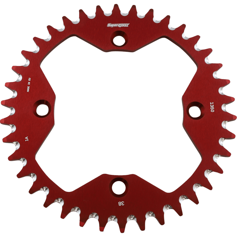 SUPERSPROX SPKT REAR ALLOY 38T - DRIVEN Canada's Powersports RAL - 1350 - 38 - RED