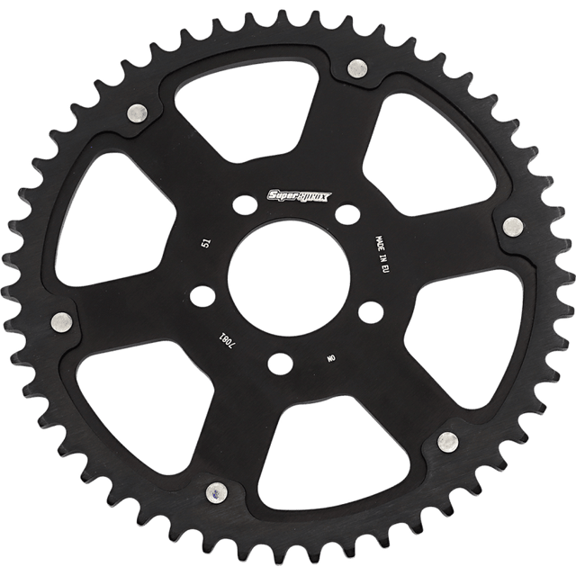 SUPERSPROX SPKT REAR STEALTH 51T - Driven Powersports Inc.8592165111803RST - 7081 - 51 - BLK