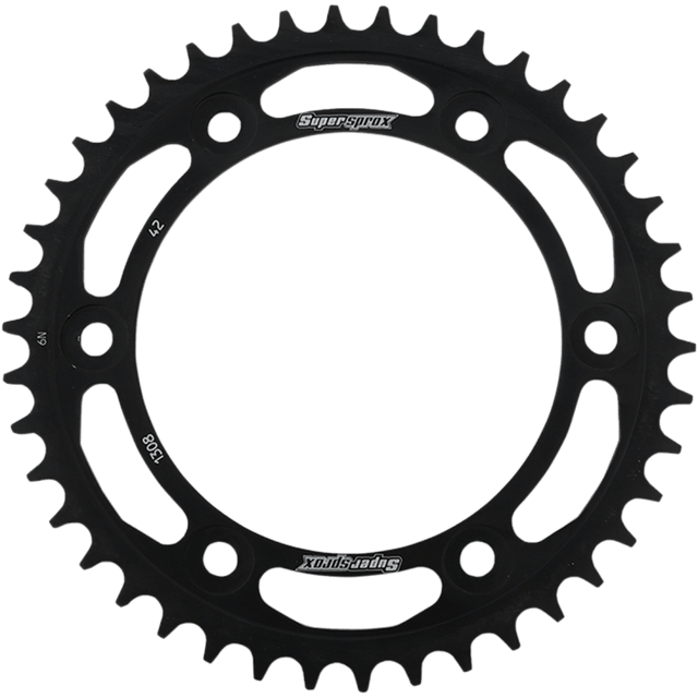 SUPERSPROX SPROCKET REAR STEEL 42T (RFE - 1308 - 42 - BLK) - DRIVEN Canada's Powersports RFE - 1308 - 42 - BLK