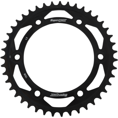 SUPERSPROX SPROCKET REAR STEEL 43T (RFE - 1308 - 43 - BLK) - DRIVEN Canada's Powersports RFE - 1308 - 43 - BLK